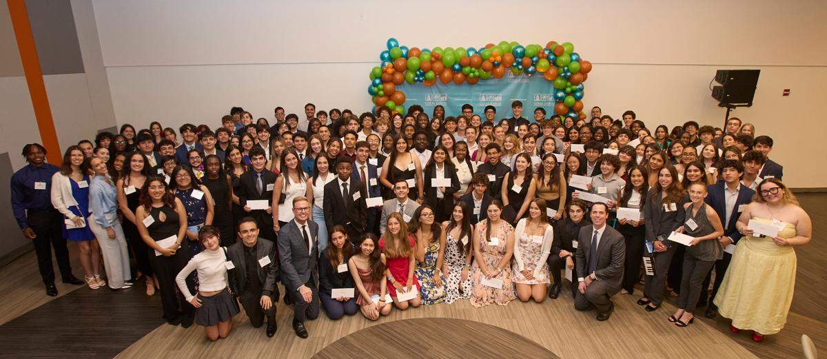 The Coral Gables Community Foundation awarded $3.25 million in college scholarships to 202 students.