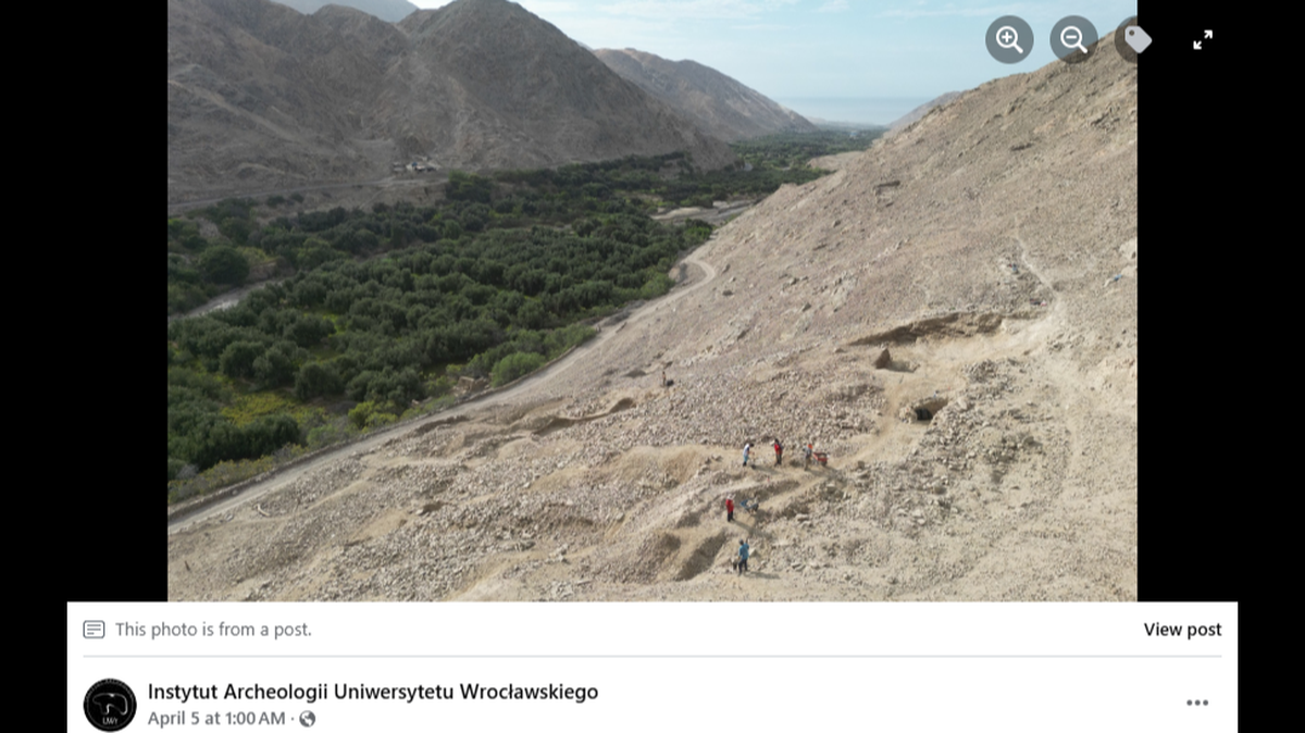 Excavations in a valley in southern Peru revealed a special collective burial for victims of conflict, Polish researchers said.