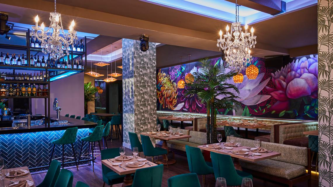 Además de su comedor principal, Ch'i en el Brickell City Centre tendrá un jardín al aire libre, un salón y un mercado para pedidos para llevar.