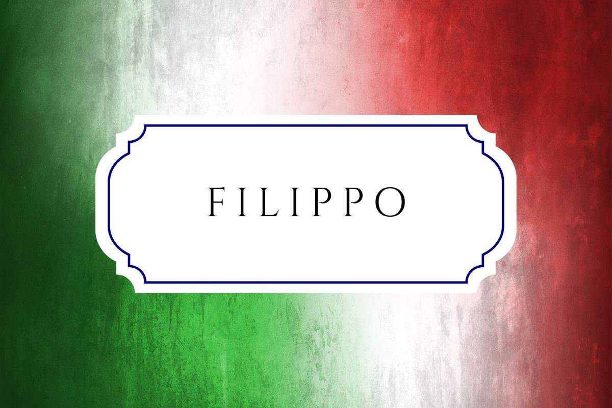 italian baby name filippo