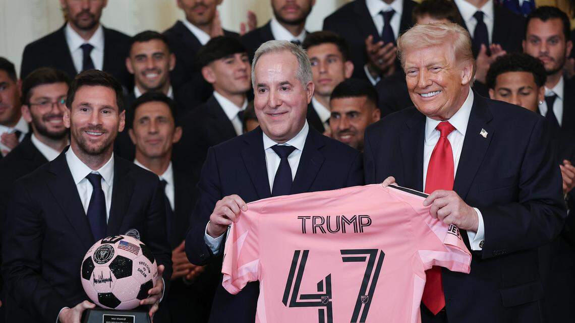 President Trump welcomes Messi, Inter Miami to White House to honor champions