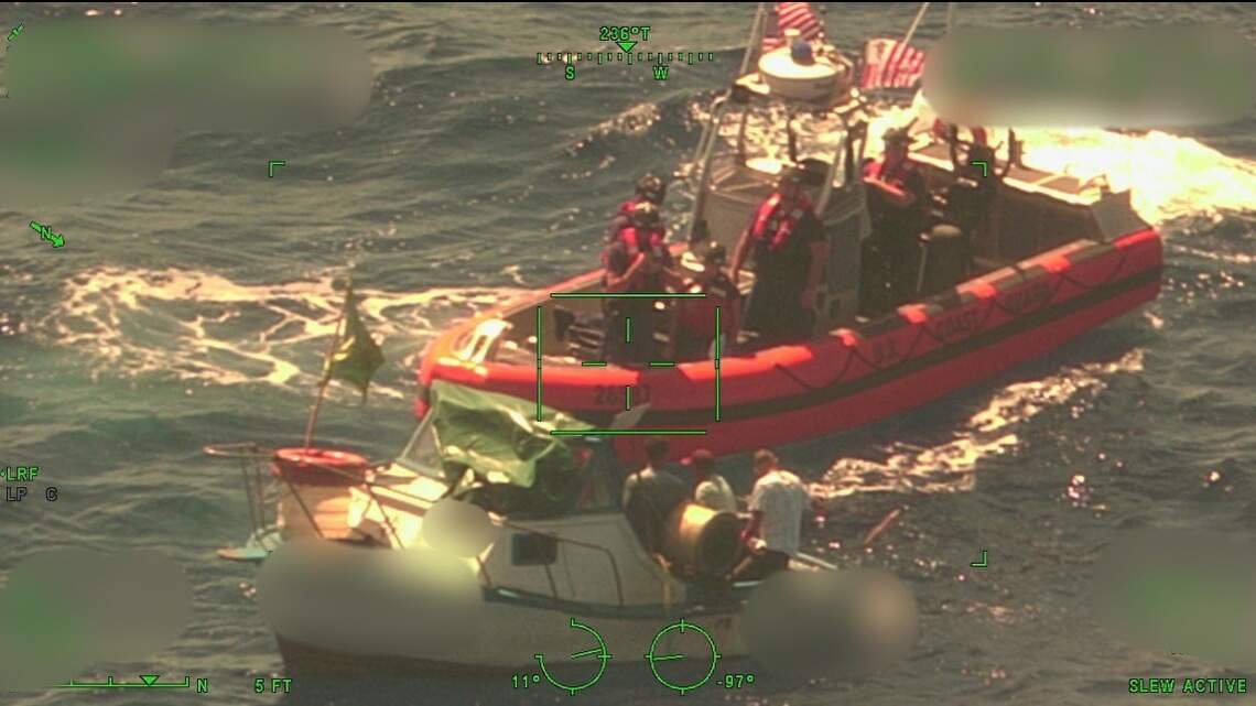 Coast Guard takes six people back to Cuba from two separate interceptions