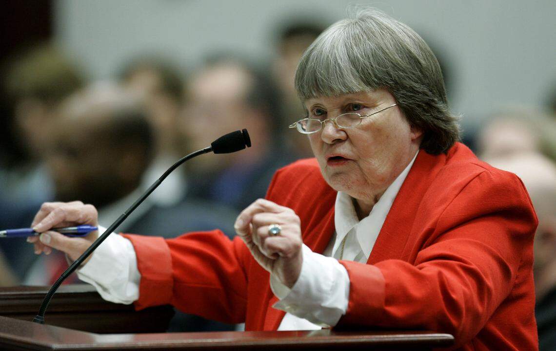 Marion Hammer is the NRA’s lobbyist in Florida.