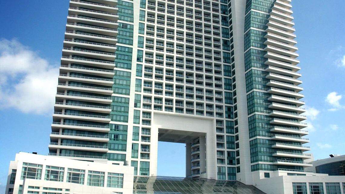 The Diplomat Hotel on Hollywood Beach.