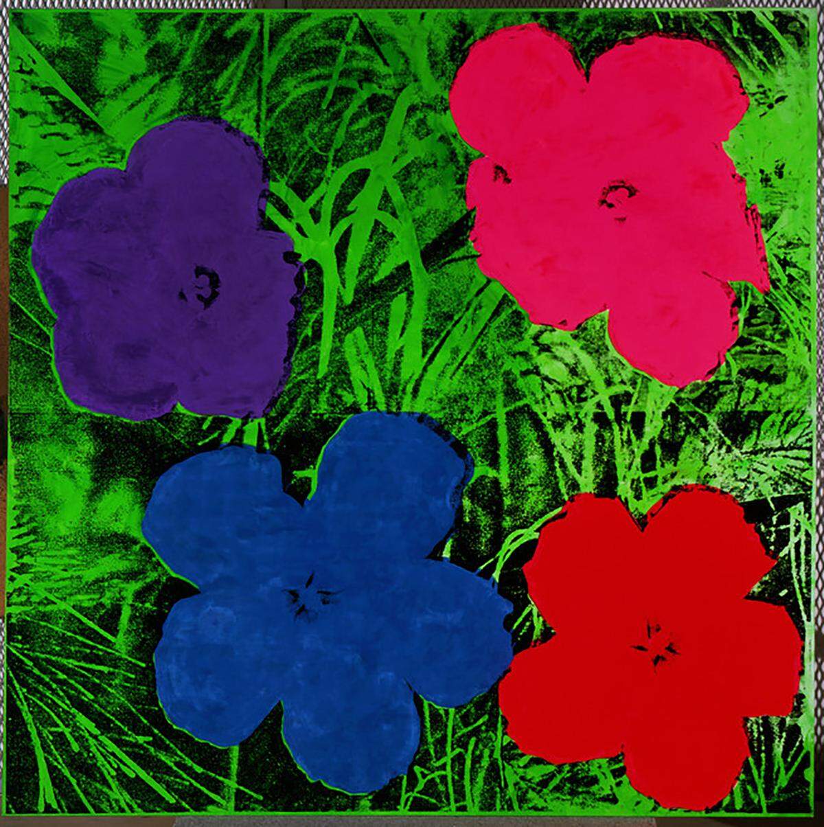 “Flowers” by Andy Warhol made in 1964.