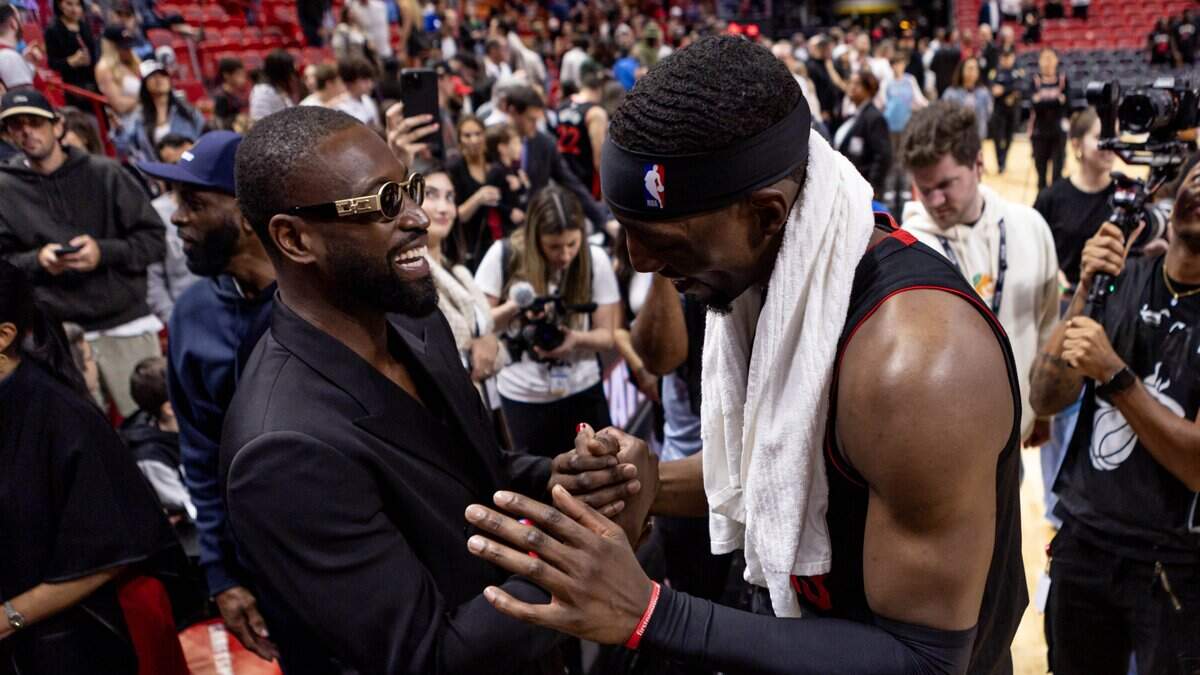Dwyane Wade has advice for Miami Heat’s Bam-Giannis duo | Miami Herald