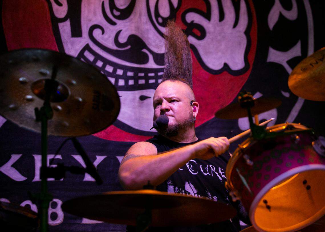 Dave Baron performs with The Durtbags at Durty Harry’s in Key West on Friday, Dec. 10, 2021.