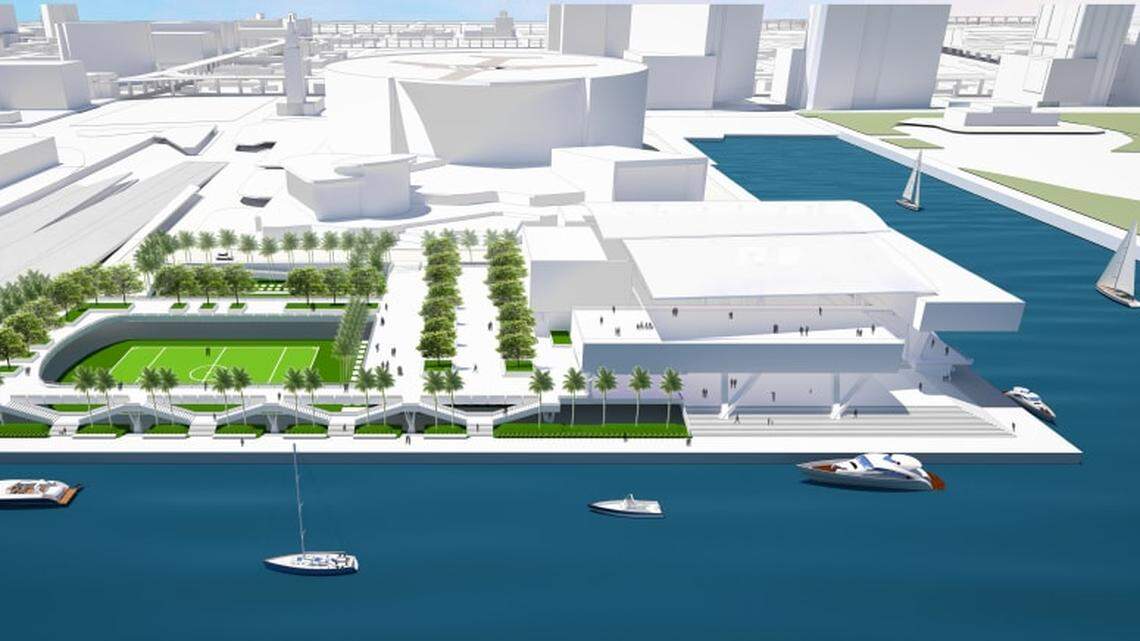 The proposed Cuban Exile History Museum on "Parcel B," about three acres of county-owned land behind the AmericanAirlines Arena that was pitched as a future park during the 1996 referendum endorsing public land and dollars for the future home of the Miami Heat.