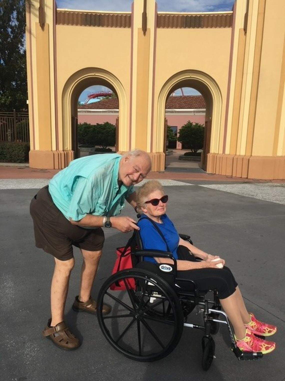 Richard and Sheila Curren. He died this past week from COVID-19, the illness caused by the coronavirus.
