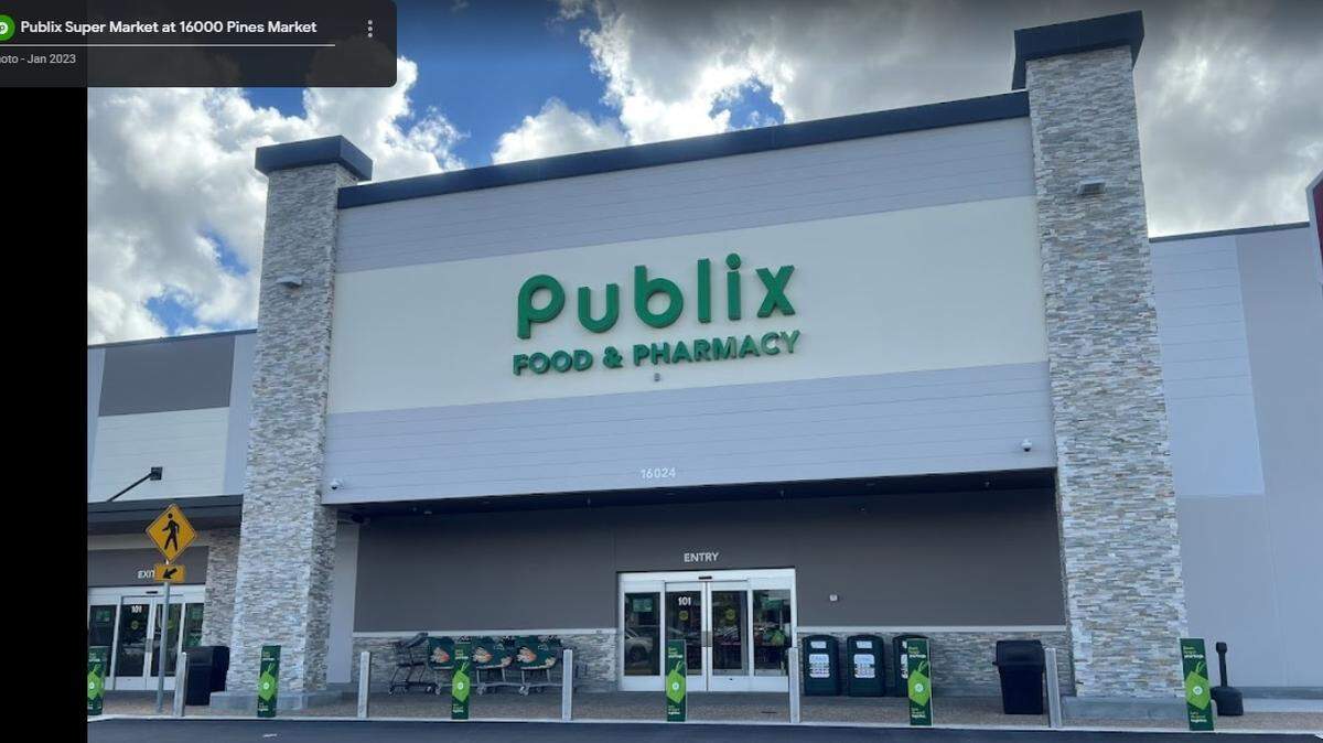 This Publix at 16024 Pines Blvd. in Pembroke Pines, Florida, opened on Jan. 23, 2023.