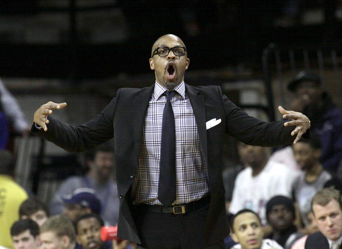 Jerome Allen, former head basketball coach at the University of Pennsylvania and now an assistant with the Boston Celtics.