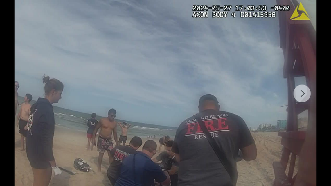 The victim was playing soccer when he was struck at Ormond Beach, Florida, a sheriff’s office says.