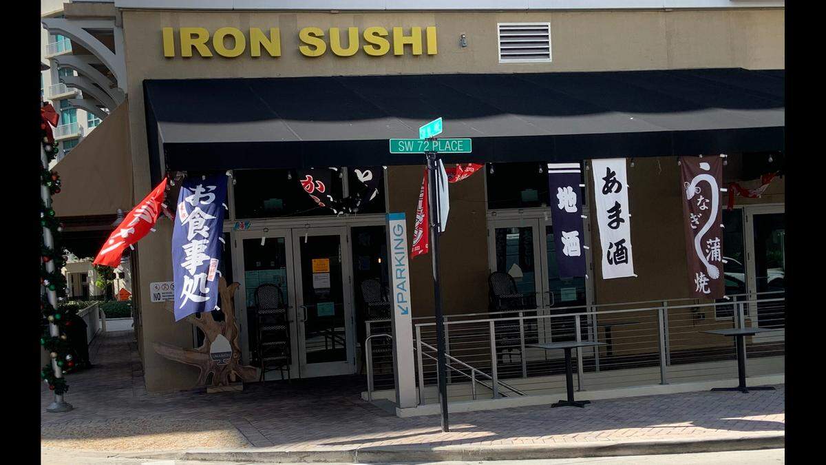 Iron Sushi, 9030 SW 72nd Pl.