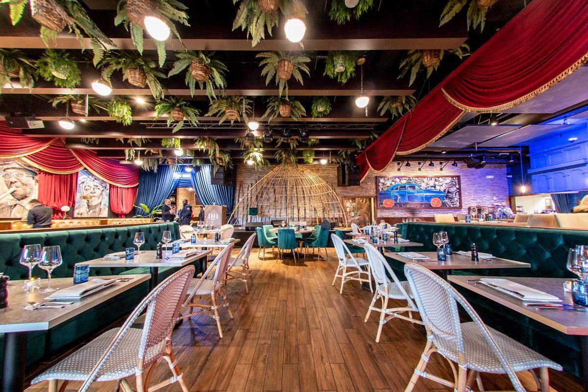 Inside Kuba Cabana.