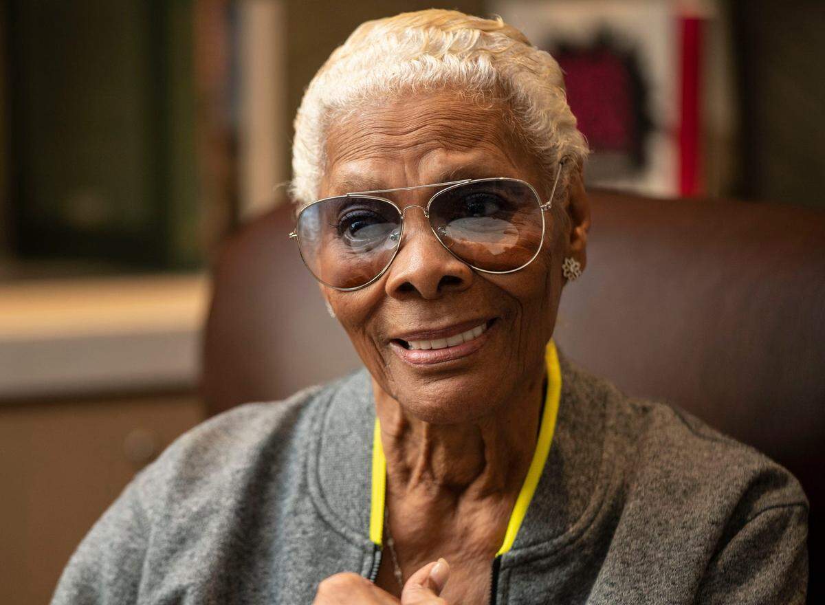 Dionne Warwick discusses her new duet with Dolly Parton, “Peace Like a River” on Feb. 6, 2023. At 82, Warwick is an executive producer of the HITS! The Musical” touring show with her son, Damon Elliott. She’s also a social media star on Twitter, Instagram and Facebook and pushes for civility on the platforms.