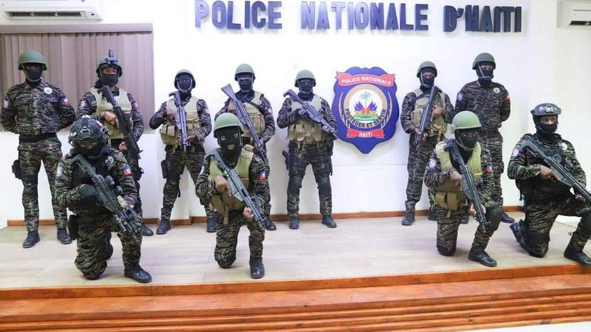 After months of operations, a new highly-trained specialized elite unit of the Haiti National Police, the Temporary Anti-gang Unit, known as UTAG, was presented to the Haitian public on Saturday, September 23, 2023 at police headquarters in Port-au-Prince.