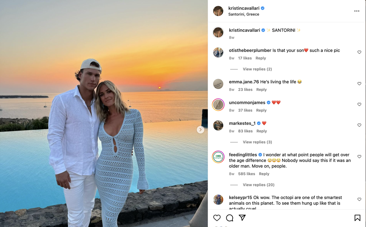 Kristin Cavallari calls it quits with 24-year-old boyfriend.