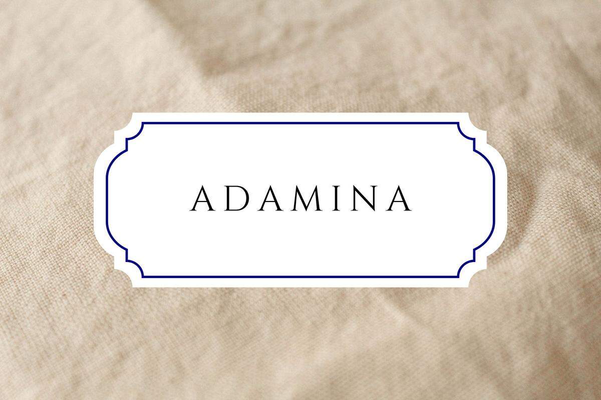 names that start with a adamina