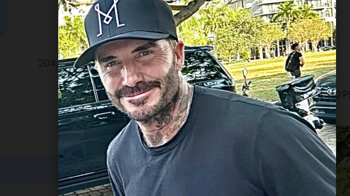 David Beckham outside Target at the Shops of Midtown Miami on Sunday May 26, 2024/Manny Hernandez