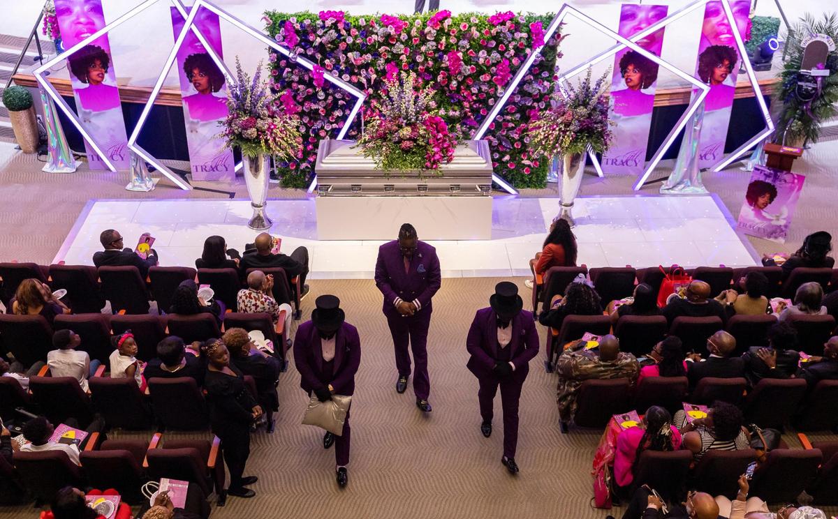 Jill Tracey’s funeral brought together family, friends and colleagues to celebrate the beloved radio personality.