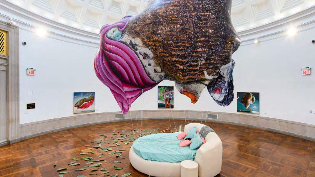 An art exhibition by the Diaspora Vibe Cultural Arts Incubator, a Miami-based visual arts nonprofit that highlights emerging BIPOC artists. The group, along with Teatro Avante, was awarded a prestigious grant from South Arts.