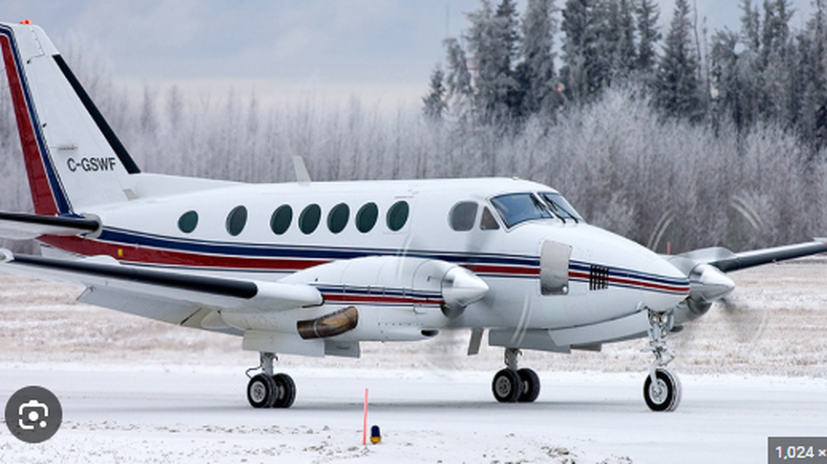 The Fort Lauderdale Executive Airport released a photo of a Beechcraft King Air, the type of plane that crashed in Coral Springs Monday, Nov. 10, 2025. The plane pictured is not the same plane that crashed.
