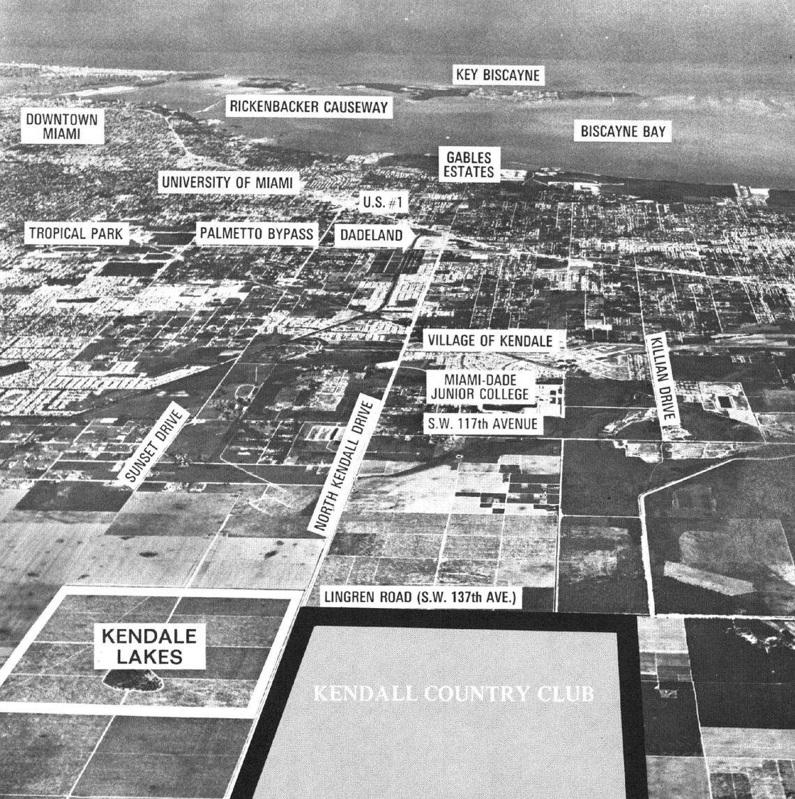 Kendale Country Club in 1970.