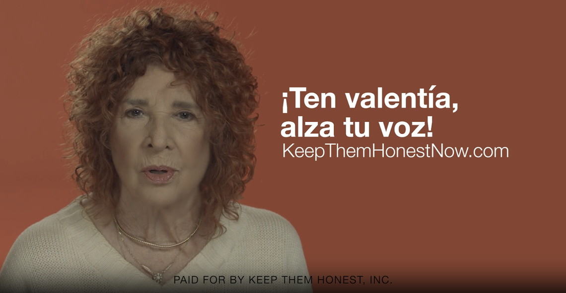 Former Spanish-language TV journalist Leticia Callava