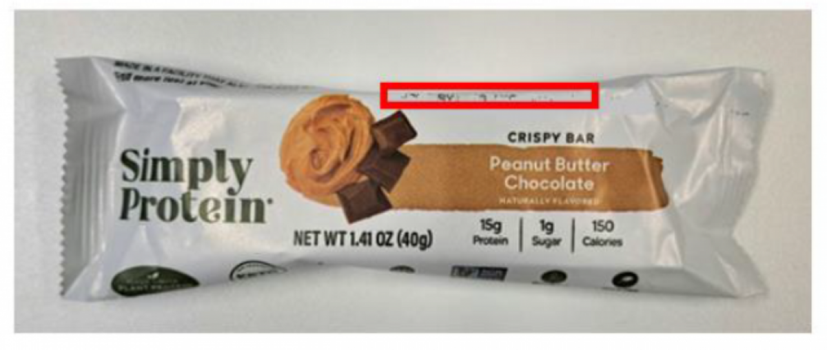 Some SimplyProtein Peanut Butter Chocolate Crispy Bars have been recalled.