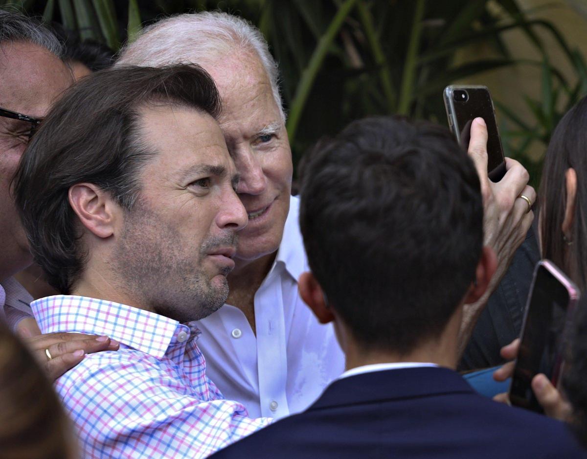 Democratic presidential candidate and former Vice President Joe Biden campaigns in Miami while visiting Ball & Chain in Little Havana for a meet-and-greet with Hispanic voters on Sunday, Sept. 15, 2019.