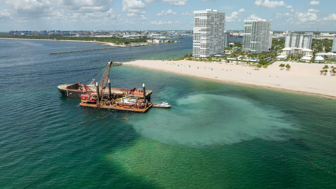 Fort Lauderdale dredging project paused after damage to endangered corals
