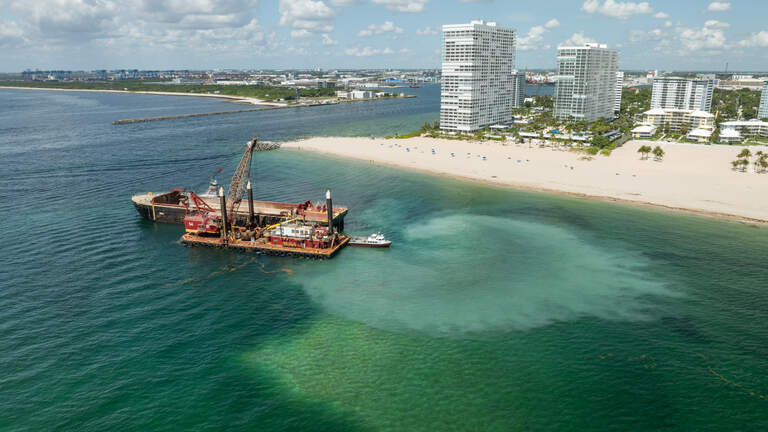 Fort Lauderdale dredging project paused after damage to endangered corals