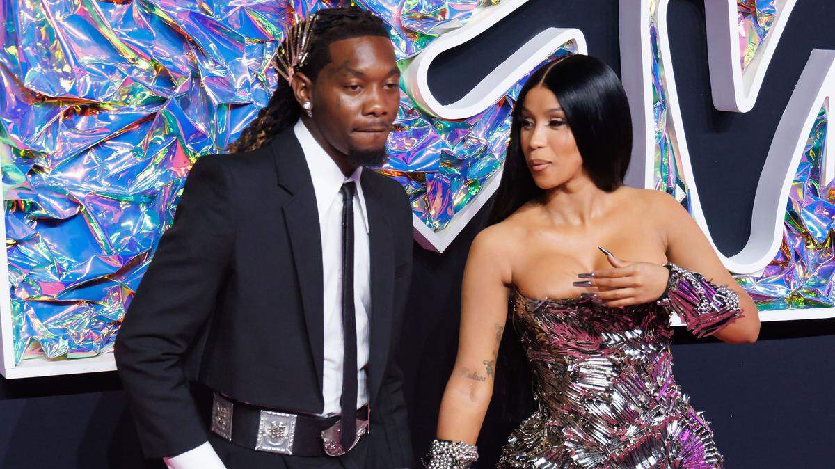 12 September 2023 - Newark, New Jersey - Cardi B - Offset. 2023 MTV Video Music Awards held at the Prudential Center. Photo Credit: Shawn Punch/AdMedia/Sipa USA