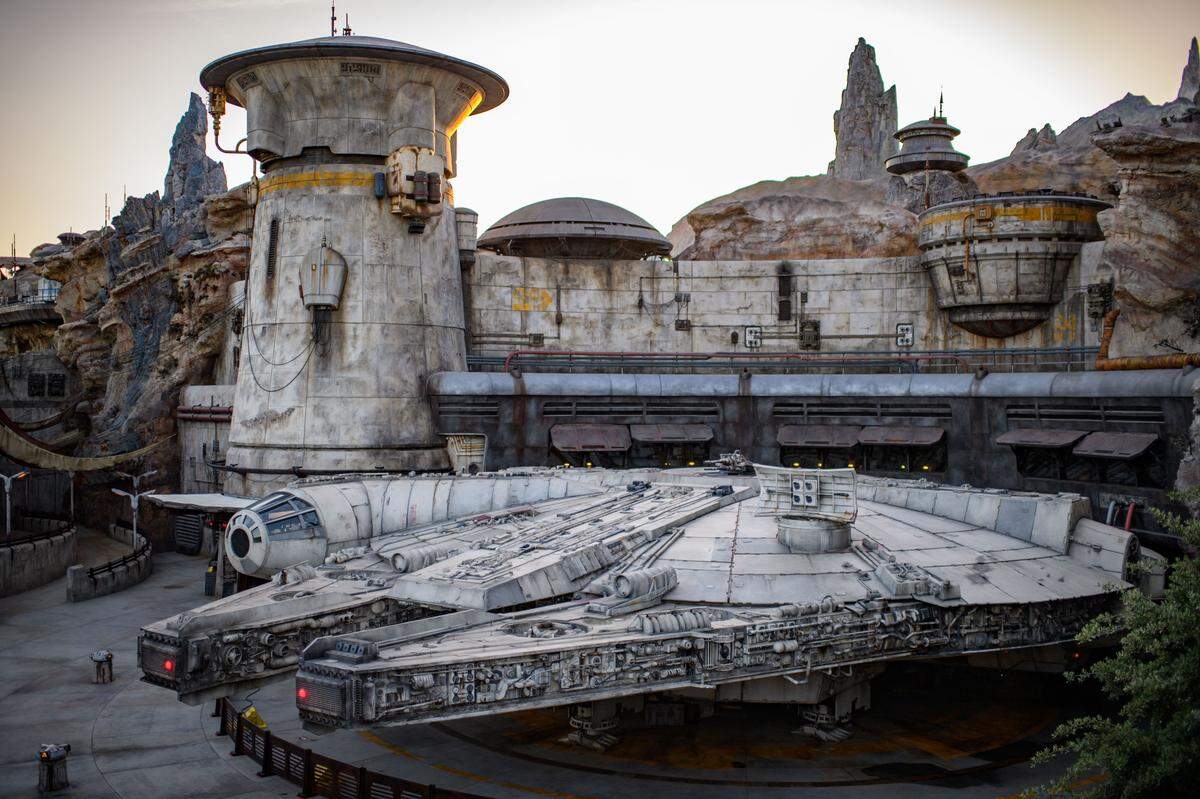 Millennium Falcon: Smugglers Run will be the centerpiece attraction when Galaxy’s Edge opens Aug. 29 at Disney’s Hollywood Studios.