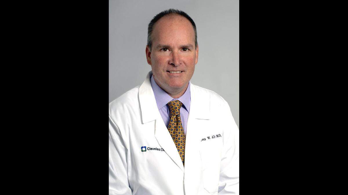 Dr. Evan Alley, an oncologist at Cleveland Clinic Florida