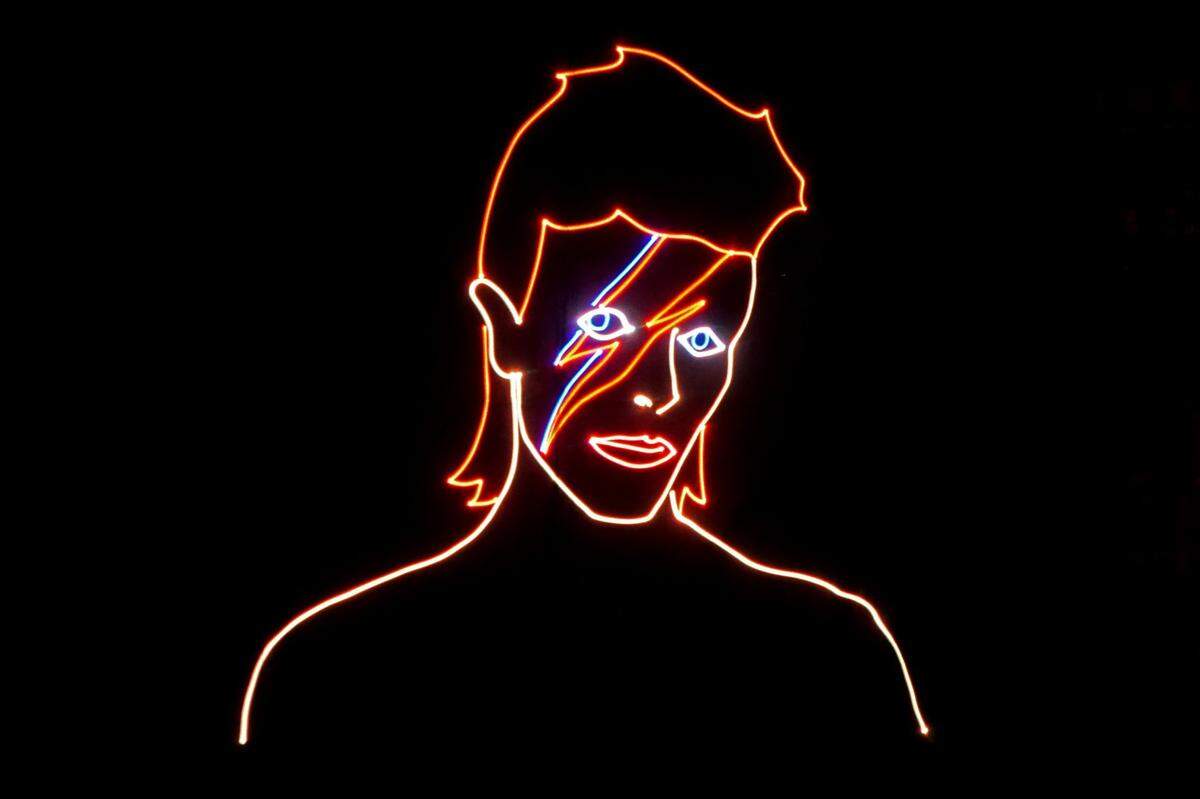 The music of David Bowie will be features at one of the Laser Evenings show.