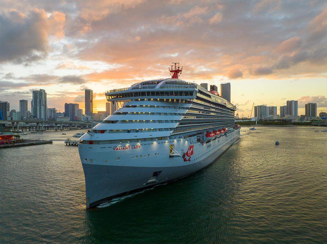 Virgin Voyages’ Valiant Lady leaves PortMiami on Oct. 30, 2022, for its first Caribbean voyage.