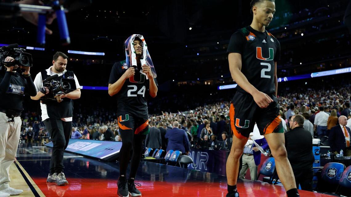 Miami Hurricanes reflect on magical season, loss to UConn after Final Four semifinal exit