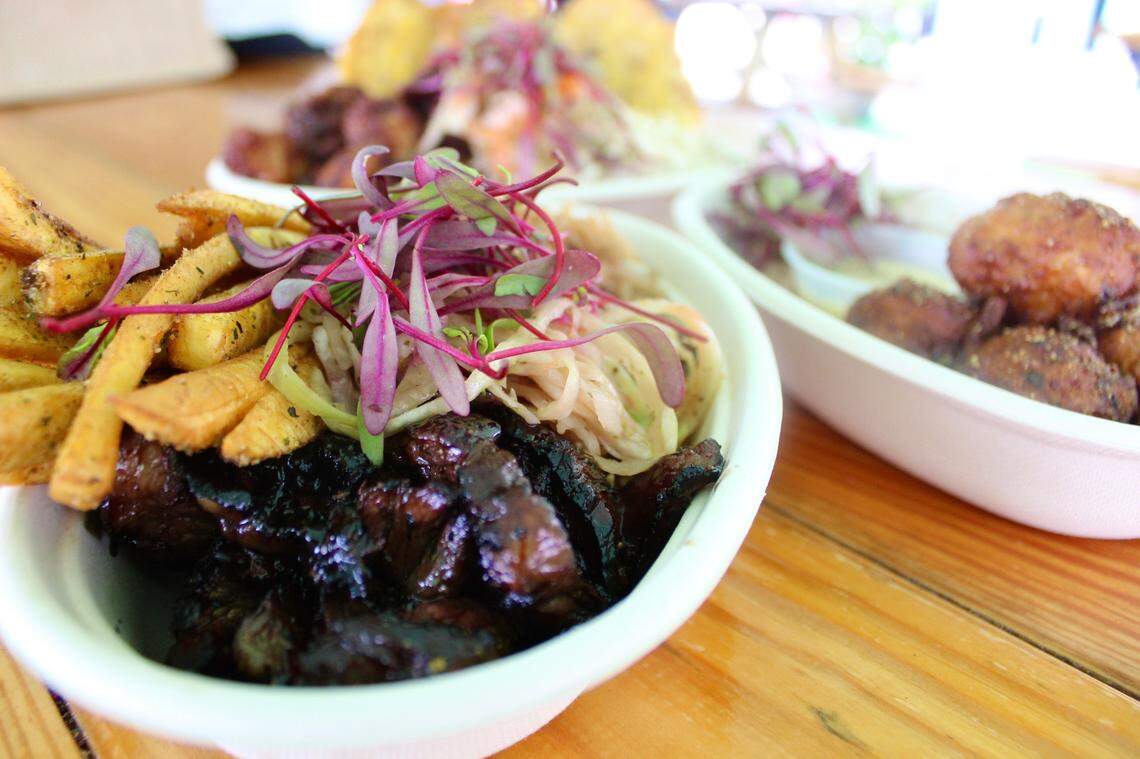 Manjay specializes in authentic Caribbean food, says owner Christian Dominique, who was born and raised in Haiti.