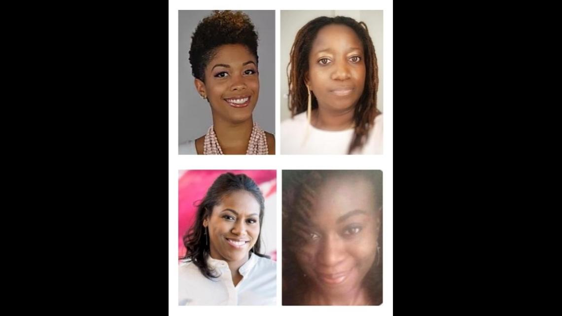 Clockwise from top left: Miami-based entrepreneurs LaToya Stirrup, Benita Gordon, Michelle McKoy and Lisa Wilkinson are leading the Miami chapter of Black Girl Ventures.