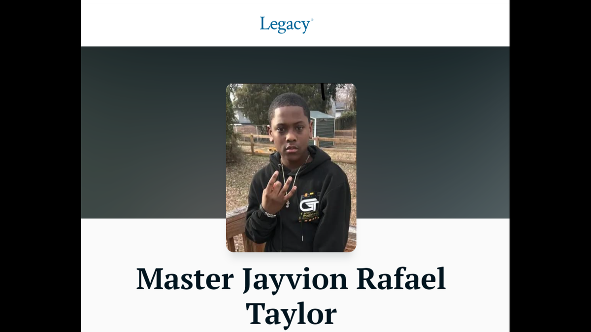 Jayvion Taylor, a 10th grade student who played on the JV football team at Hopewell High School died suddenly during a high school football practice in Virginia.