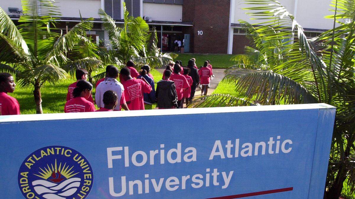 The student union building at Florida Atlantic University in Boca Raton.