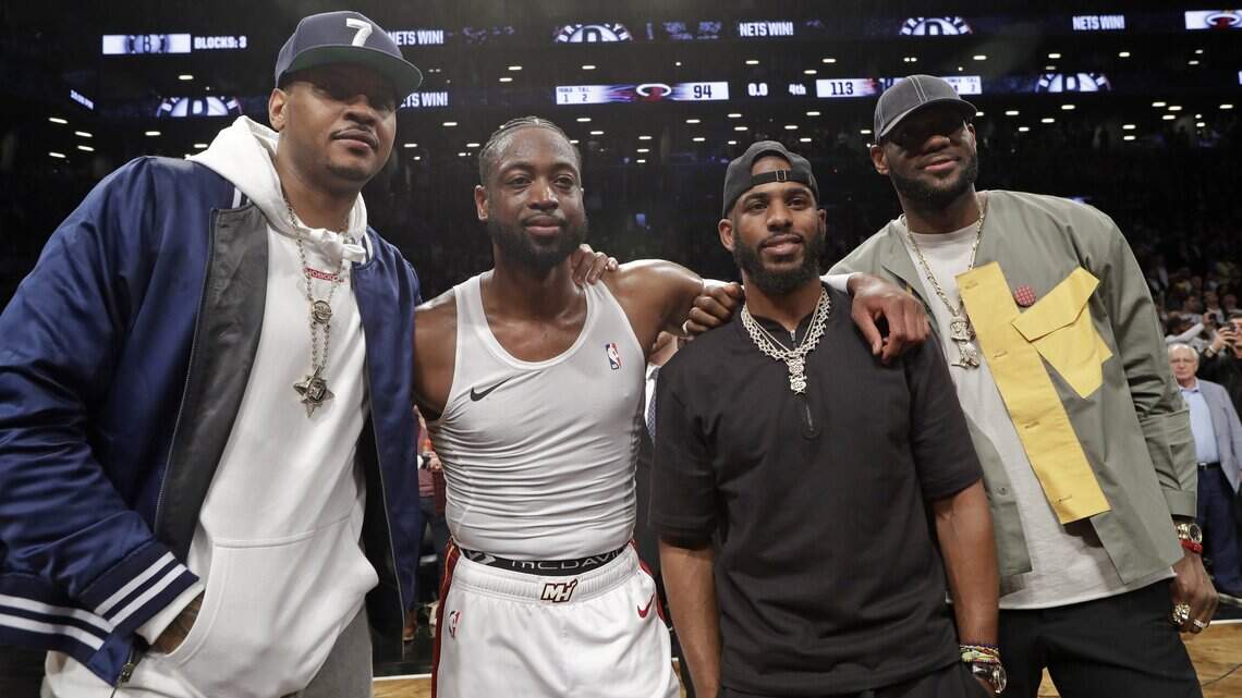 Dwyane Wade, Carmelo Anthony and Chris Paul team up to create social justice organization
