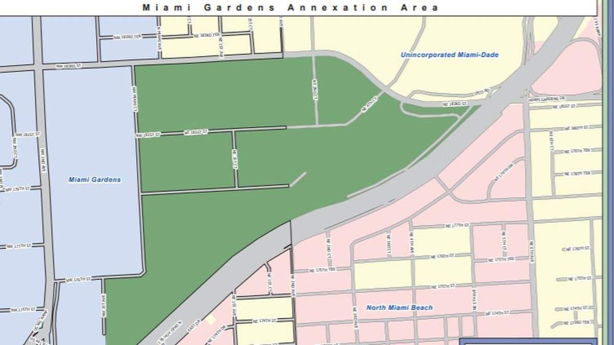Miami Gardens is poised to expand east after Miami-Dade County commissioners approved an annexation proposal on Wed., Dec. 1, 2021.