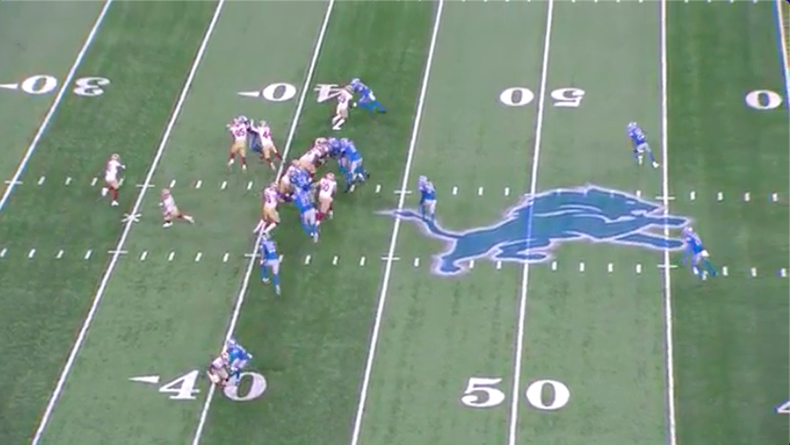 Second screenshot of outside toss