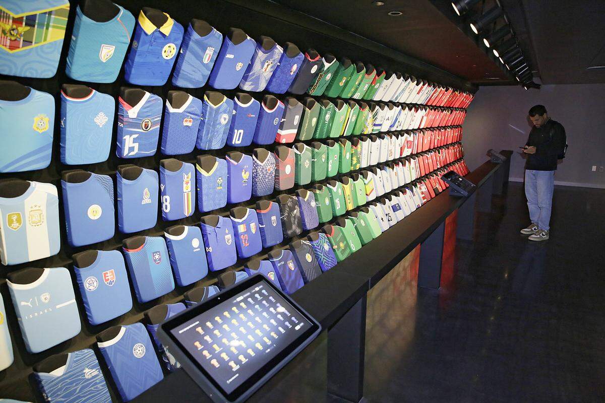 UNIDAD: The Worl's Game exhibition by FIFA Museum at Freedom Tower at Miami Dade College. Wednesday, February 25, 2026 . Andrew Uloza / for Miami Herald