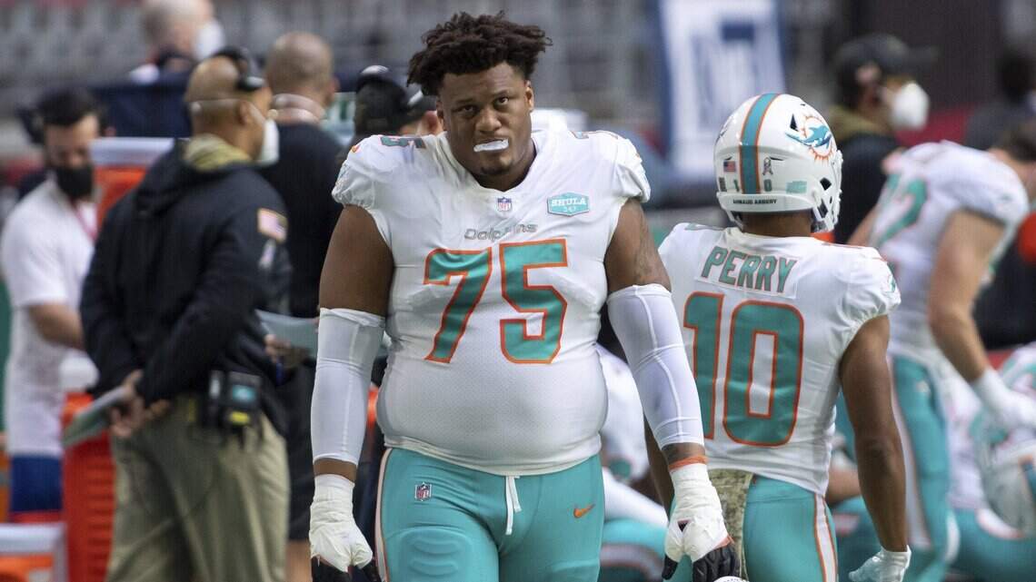 Injury forces Miami Dolphins offensive line to  juggle plans. Youth must carry the day