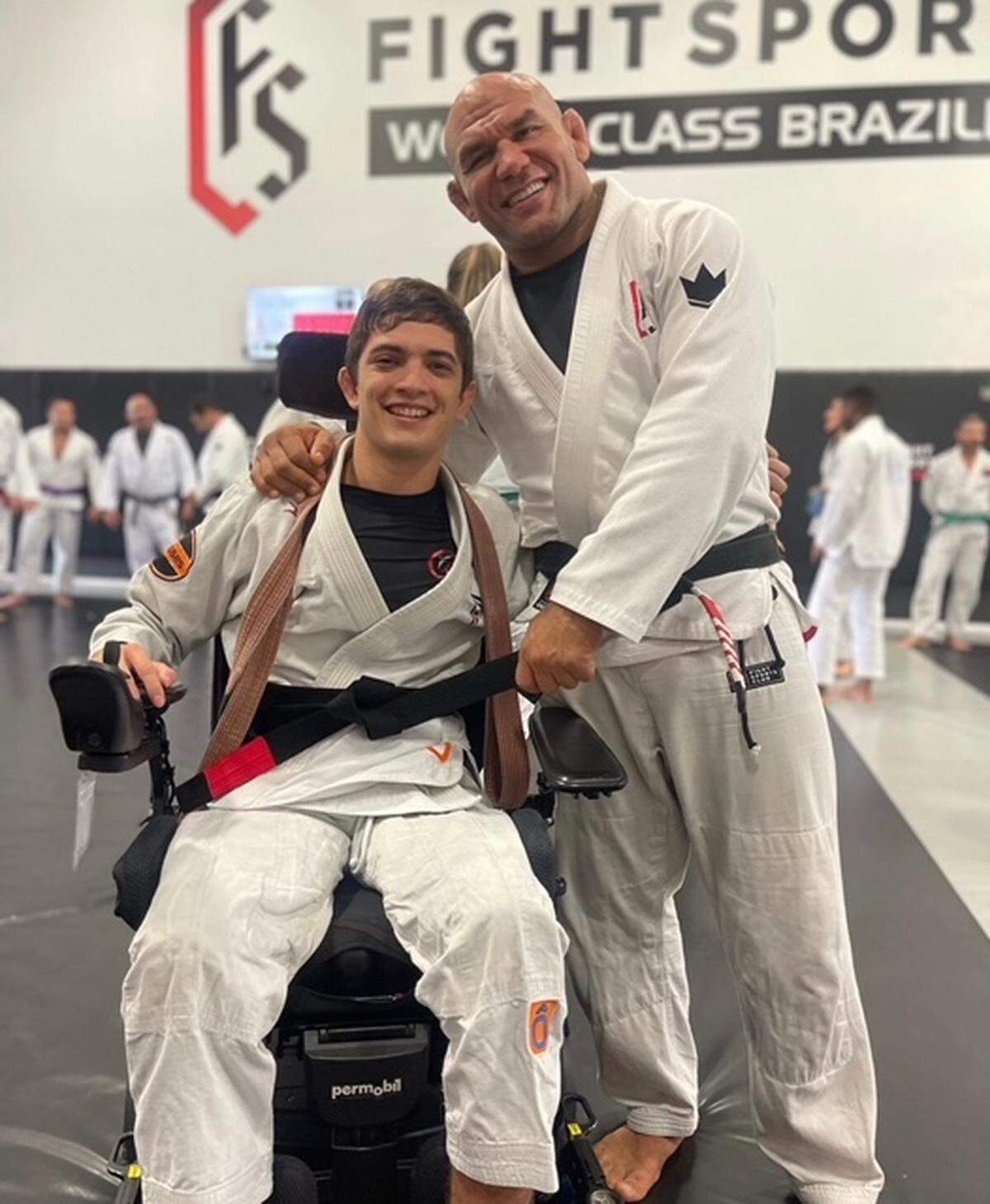 Ben Kunzle received his black belt from Coach Roberto ‘Cyborg’ Abreu in December at Fight Sports Club Miami.