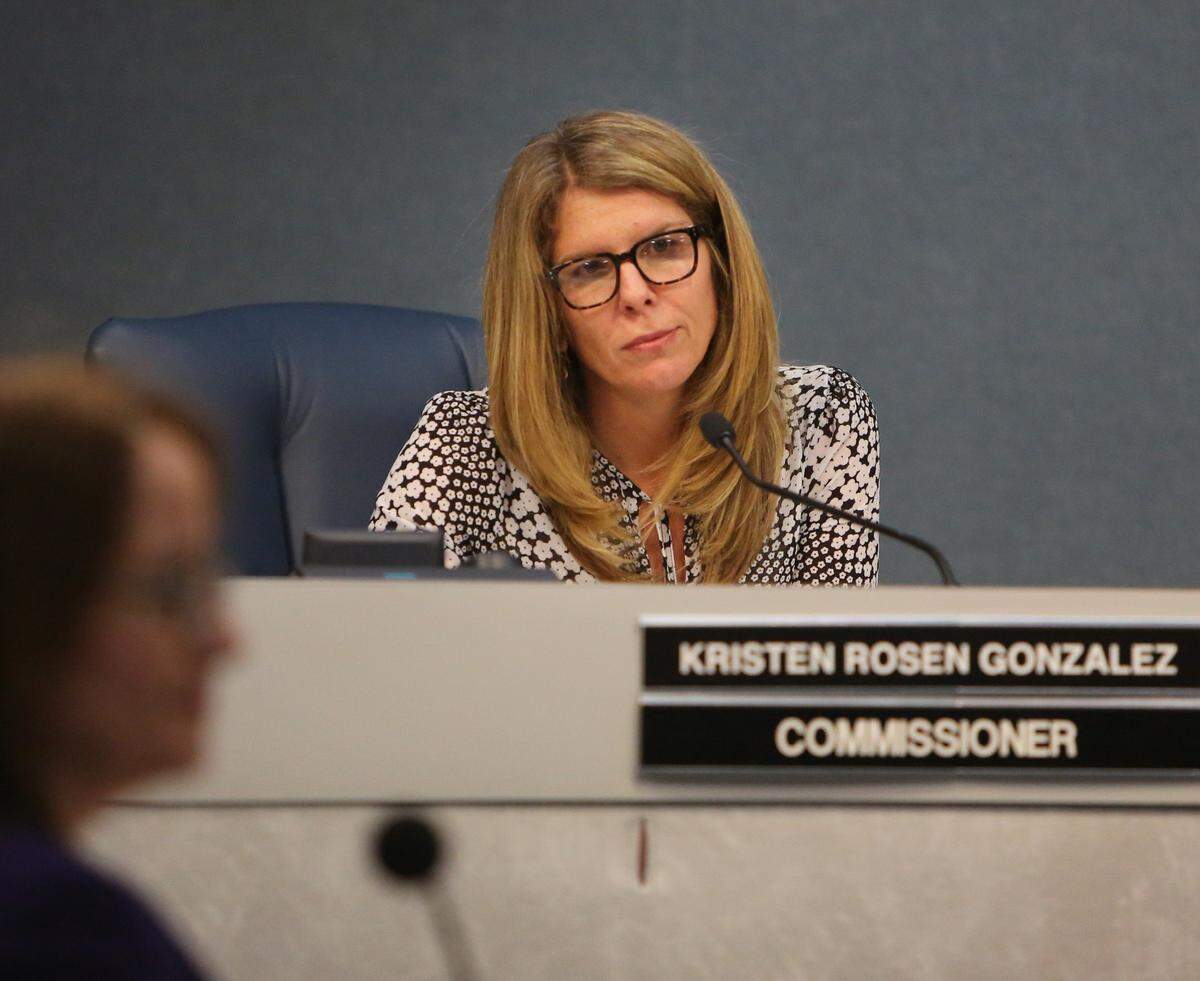 Miami Beach Commissioner Kristen Rosen Gonzalez resigned on Friday, April 27, 2018, in order to run for Congress.