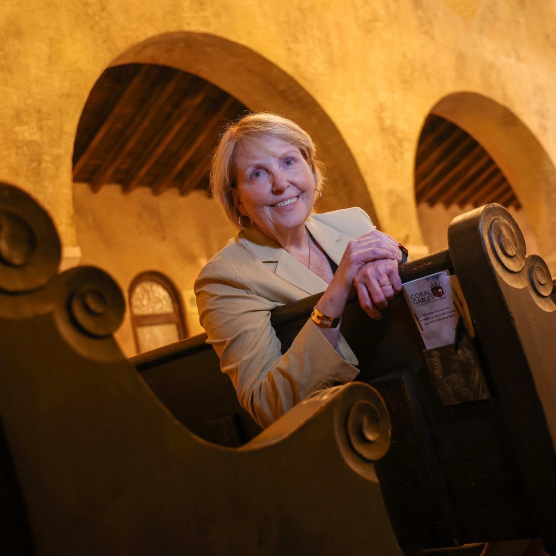 Rev. Laurie Hafner, the senior pastor of Coral Gables Congregational United Church of Christ, has found creative ways to address contemporary issues, the challenges of faith, while leading a community-oriented church.